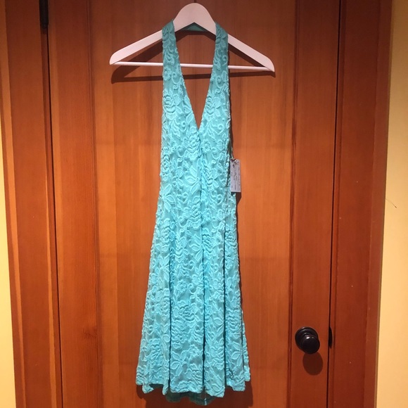 La Scala | NWT Lace halter dress - Picture 8 of 8
